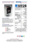 Splice Detector™ Technologies; Model 1032B Classic® Splice Detector™ Technology