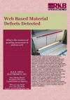 Splice Detector™ Technologies; Defects Detected by Model 3600 OPTOMIZER® FCS Sheeter Inspection™ Technology