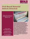 Splice Detector™ Technologies; Defects Detected by Model 3600 OPTOMIZER® FCS Sheeter Inspection™ Technology